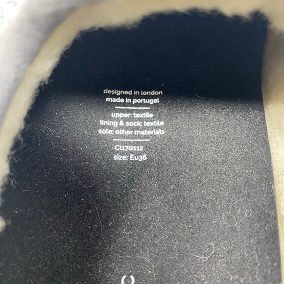 Mahabis Classic Wool Slip On Comfy Slipper Gray Size 6 - Picture 8 of 8